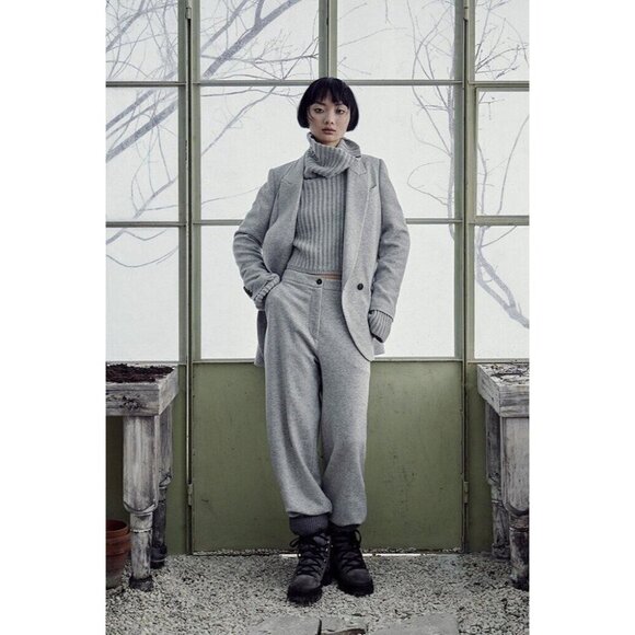 Brunello Cucinelli Women's Cashmere Sweater Monili Trim Size L - Picture 7 of 7